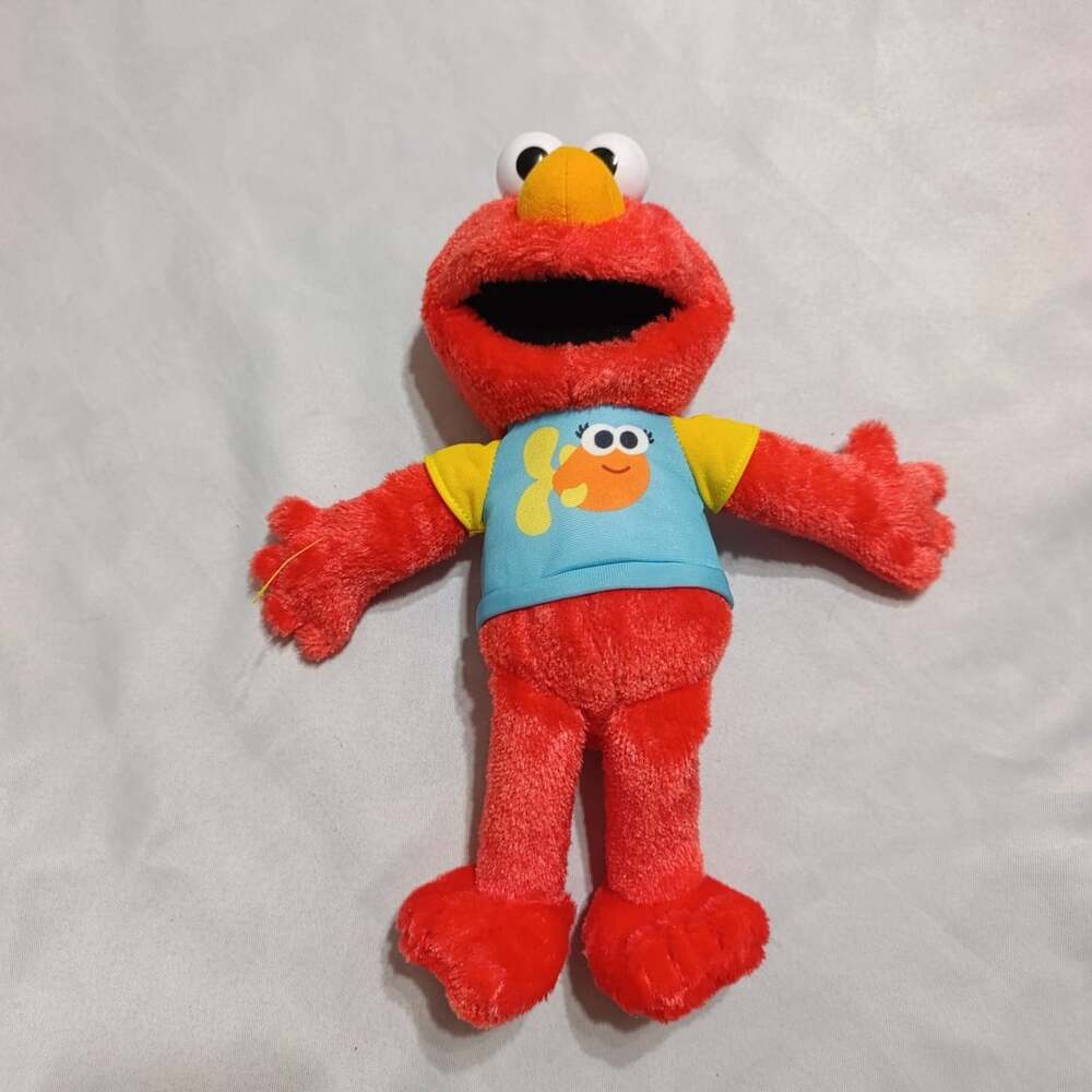 Sesame Street Sing Along Elmo Plush Toy 13 In